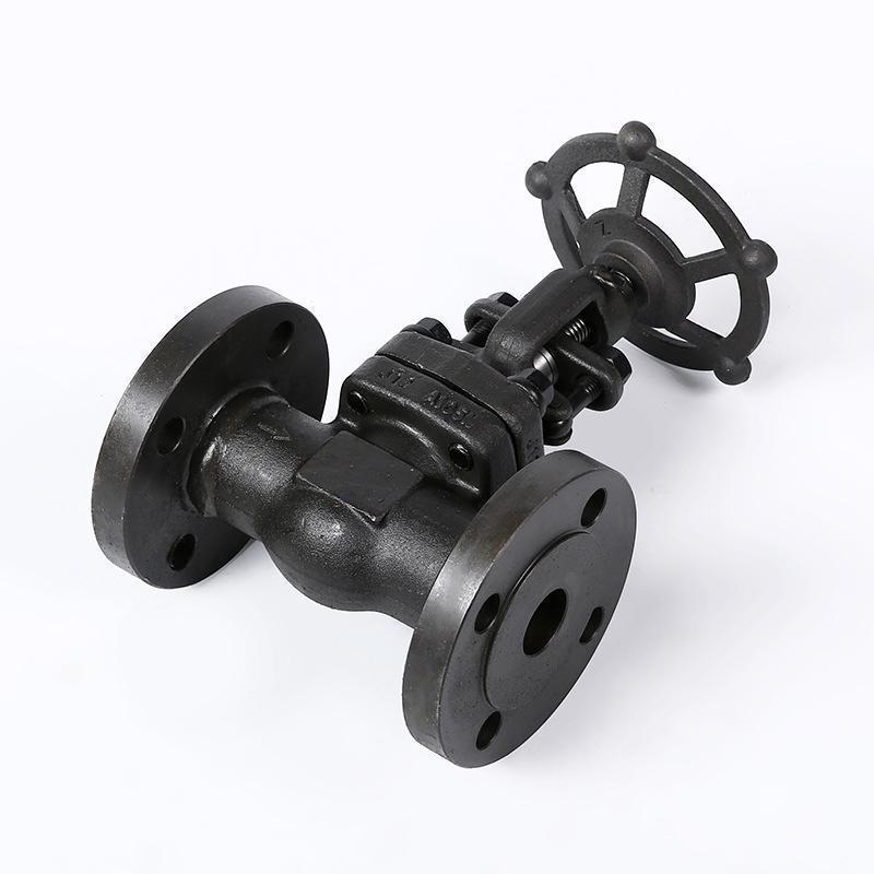 Bolted Bonnet Forged Steel Globe Valve 1500LB Flange End Handwheel Operation