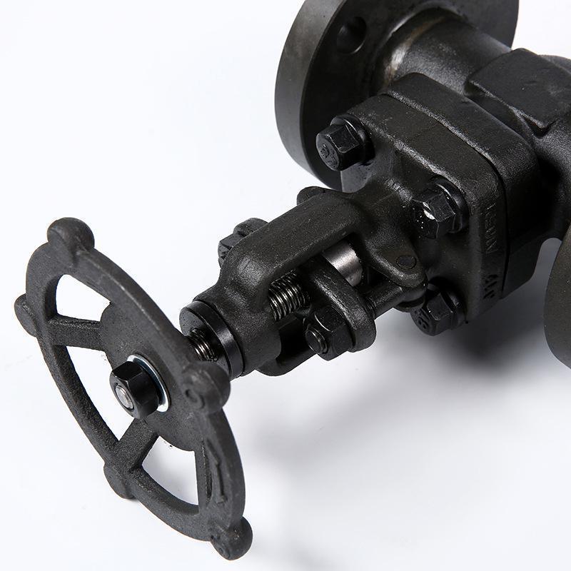 PN16/PN25/PN40/150LB/300LB/600LB Forged Steel Flanged Globe Valve