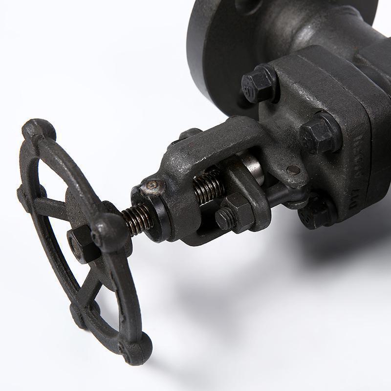 Bolted Bonnet Forged Steel Globe Valve 1500LB Flange End Handwheel Operation